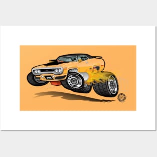 71 GTX Flame Posters and Art